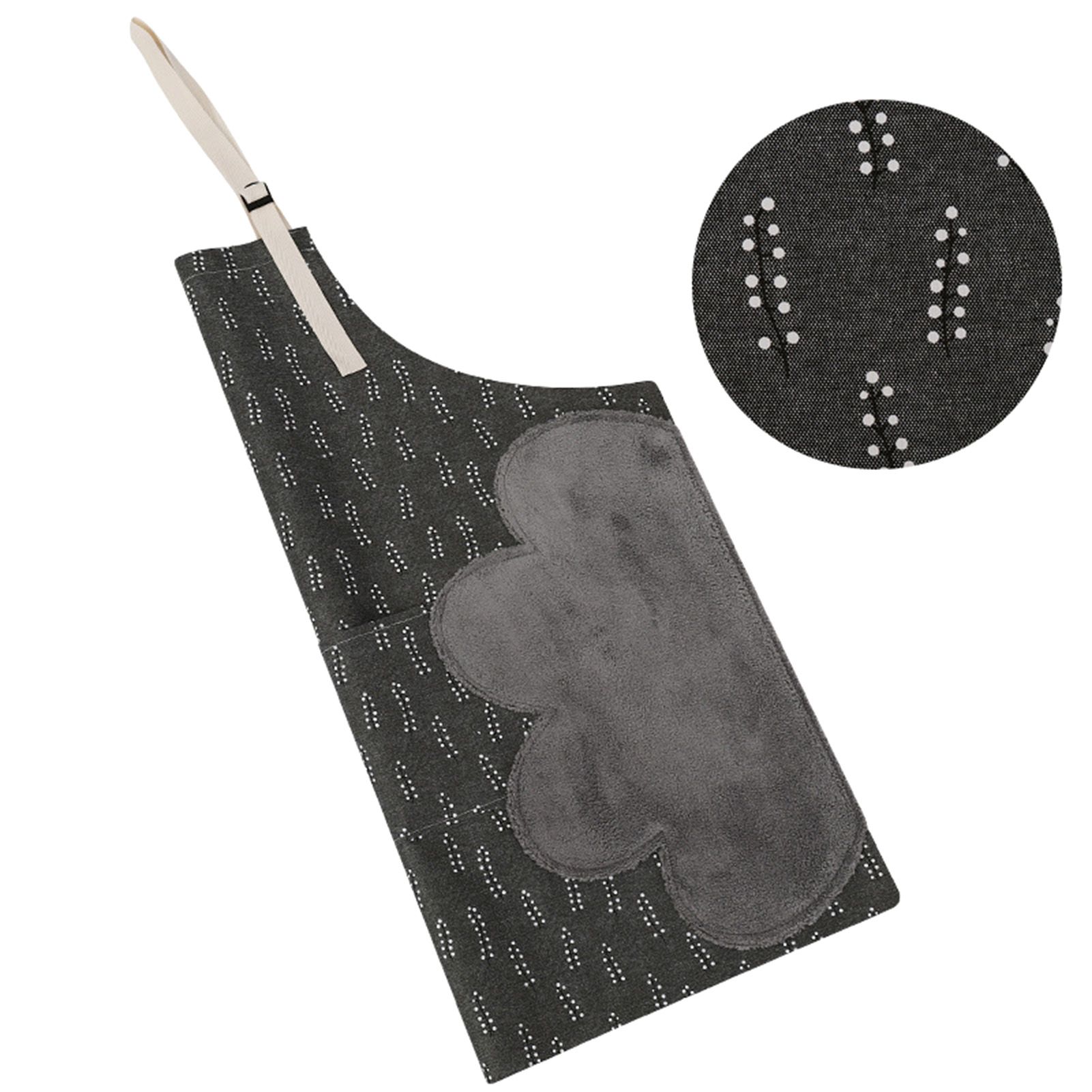 Multifunctional Waterproof Oil-proof Hand-wiping Apron Home Sleeveless Overall