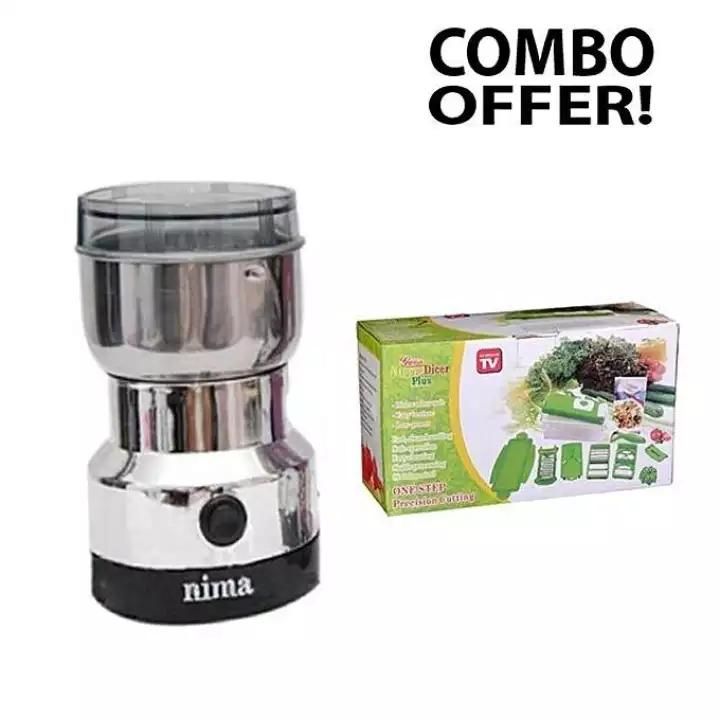 Nima Grainder & Nicer Dicer Cutter Combo Pack