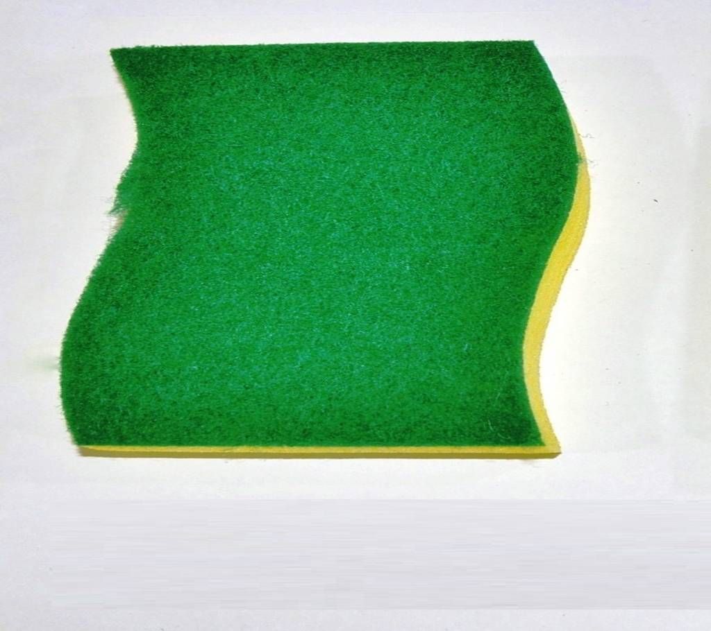 Kitchen Scrubber -Sponge Pad /S Shape/ 01 Pcs pack