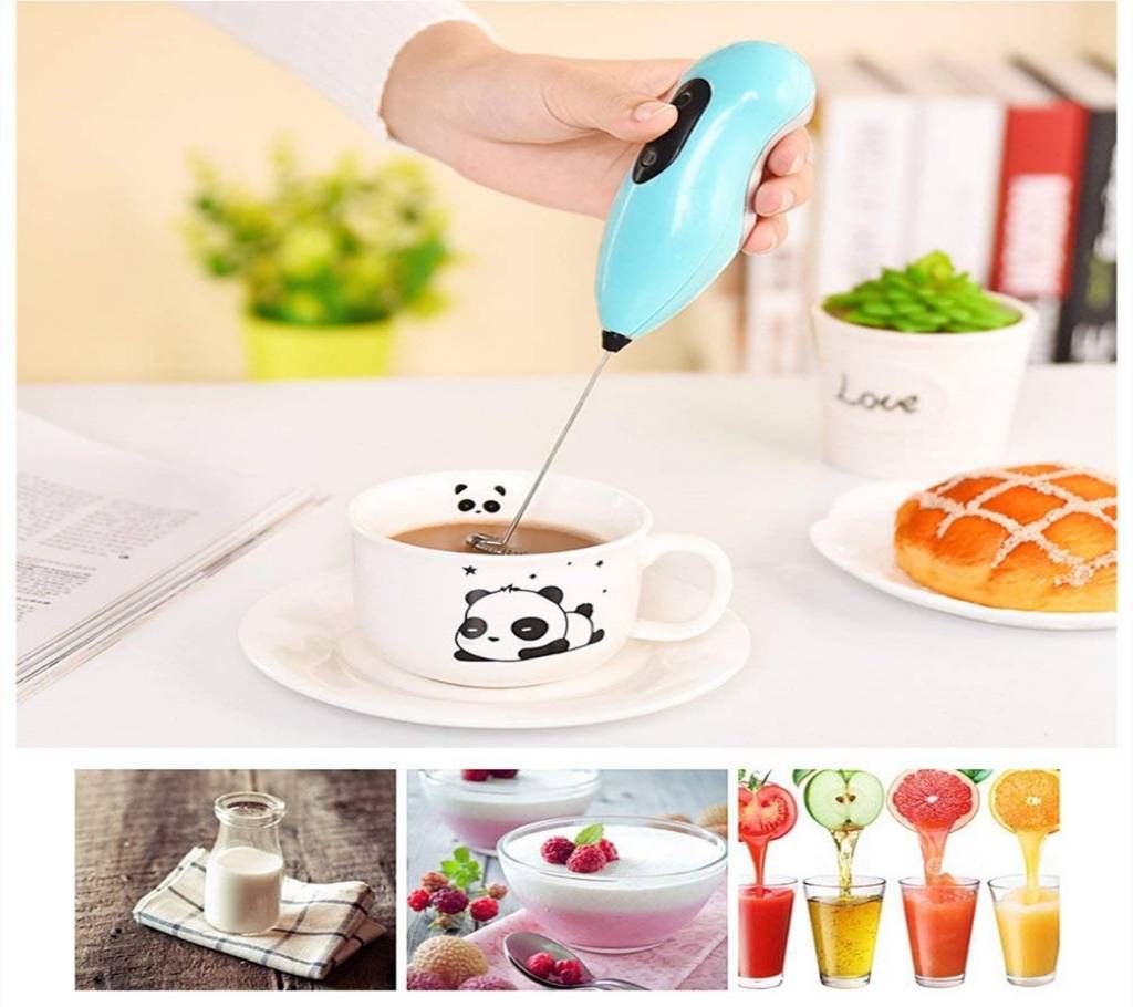 Hand Mixer Coffee Foam Maker (Multicolour)