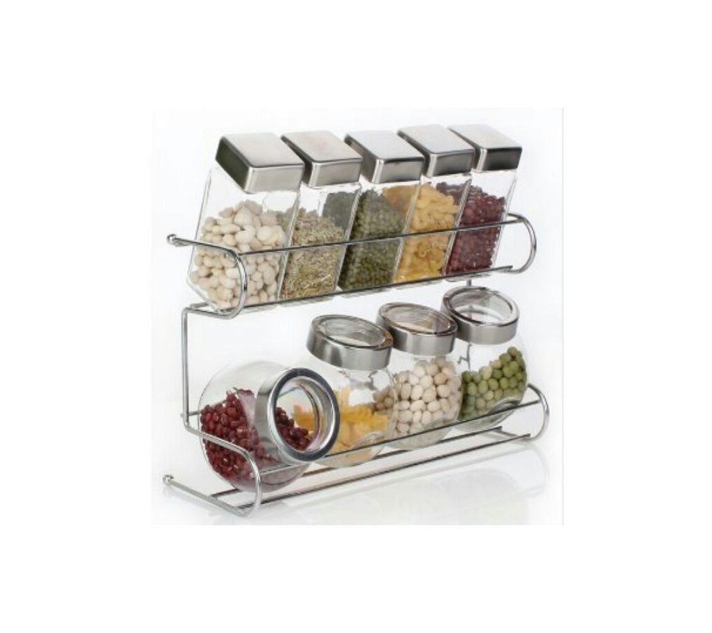 9 Pice kitchen Spice Pot