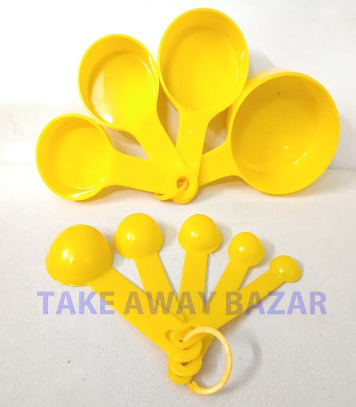 Measurement Cup Set - Yellow (9 PCS )