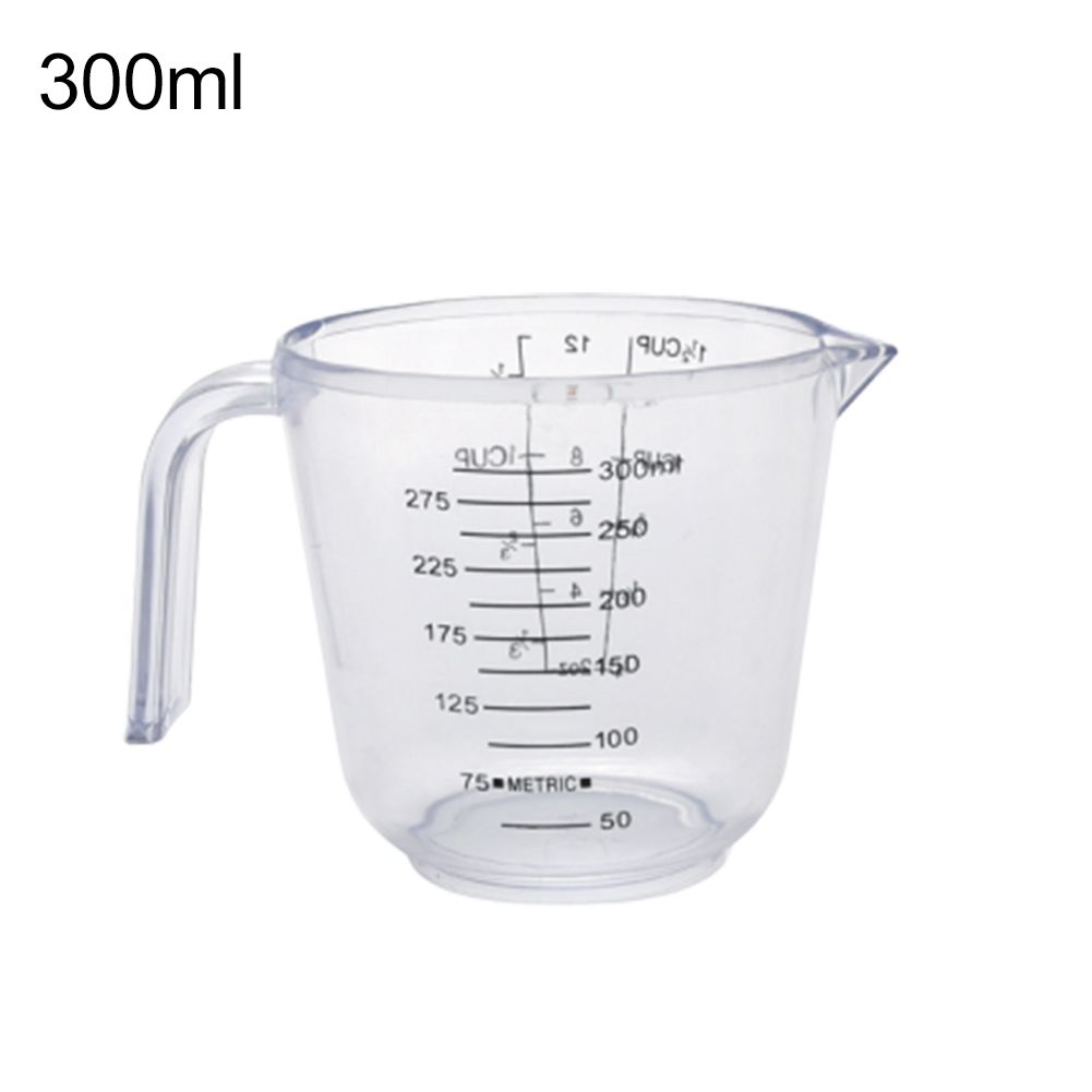 150/300/600ml Handle Water Milk Egg Scale Measuring Cup Mug Measurement Tool