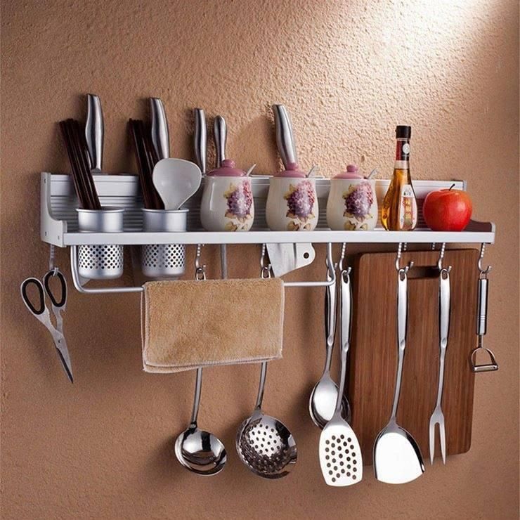 Utensils Aluminum Storage Rack Organizer