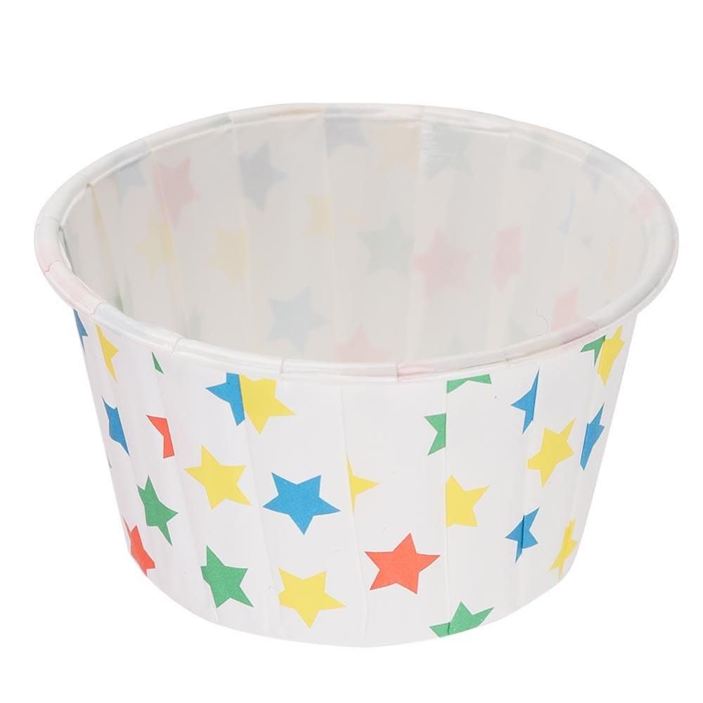 50 /100PCS Pastry Forms Cream Cake Mini Cupcake Liners Paper Round Cake Baking Cups Muffin Case Paper Cake Party Tray Cake Decor