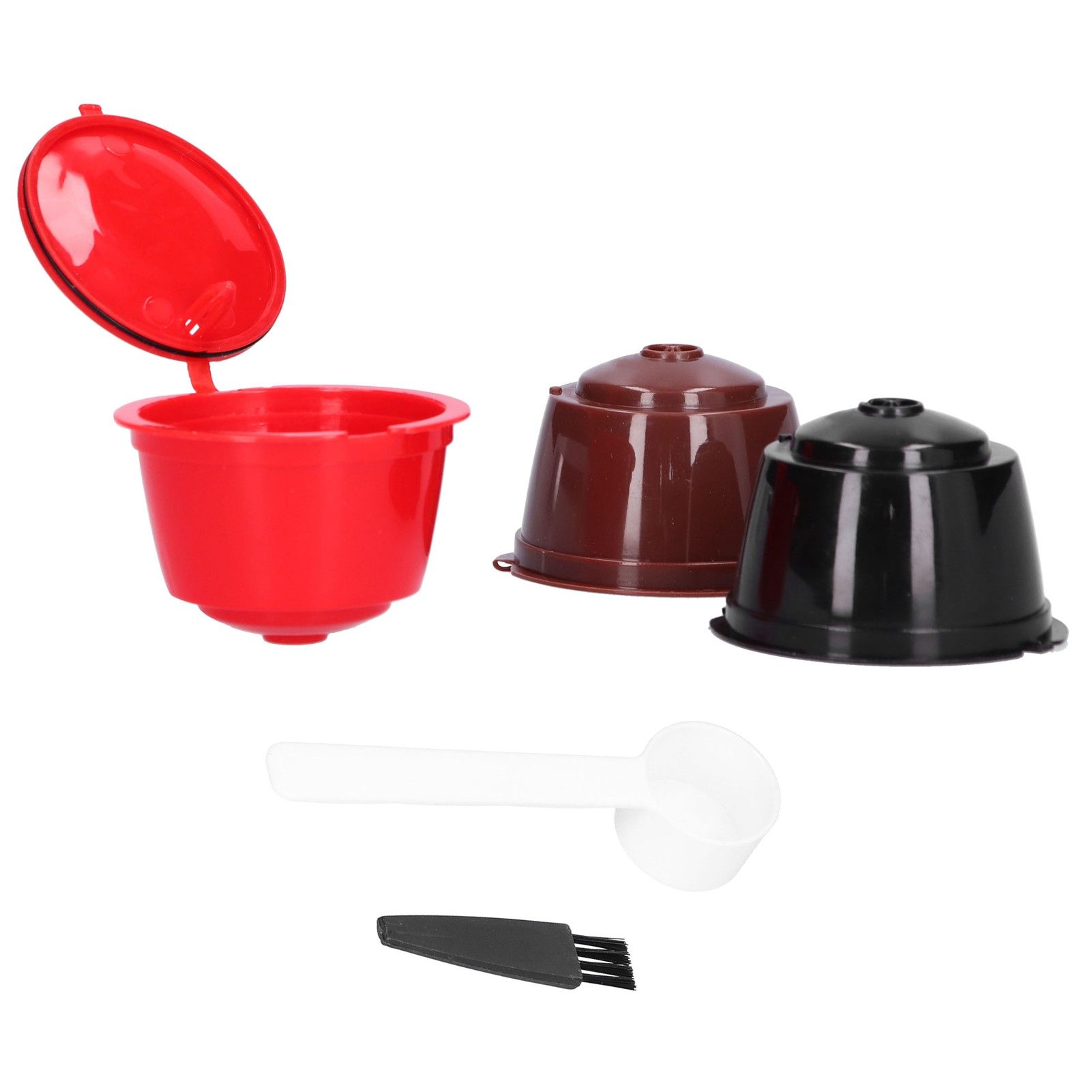 Capsule Cup Safe Scoop Brush Reused Precise Outlet Pods for High‑pressure Coffee Models