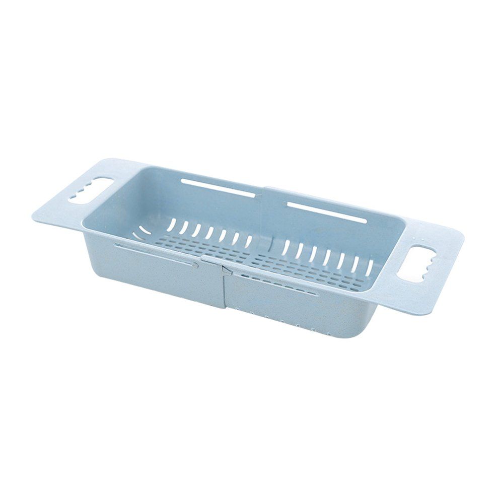 Retractable Adjustment Sink Telescopic Washing Basket Fruit Vegetable Basket