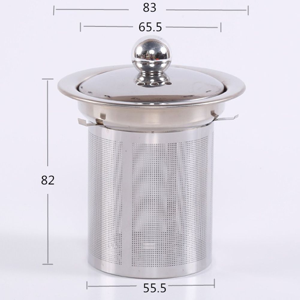 Reusable Stainless Steel Tea Strainer Infuser Mesh Filter Drinkware Teaware