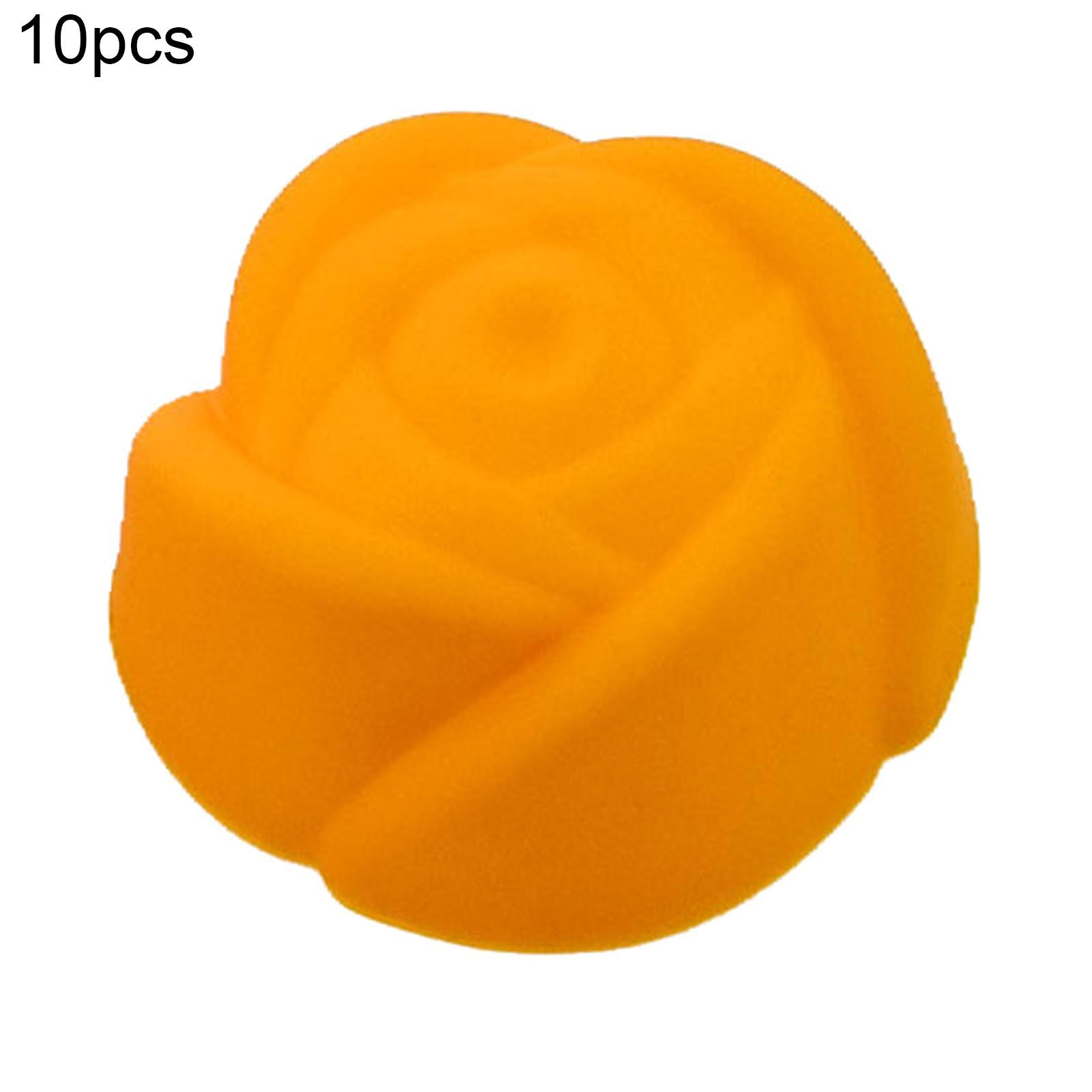 10Pcs Cake Mold Heart Star Rose Shape Bakeware Silicone Muffin Chocolate Baking Cups for Kitchen