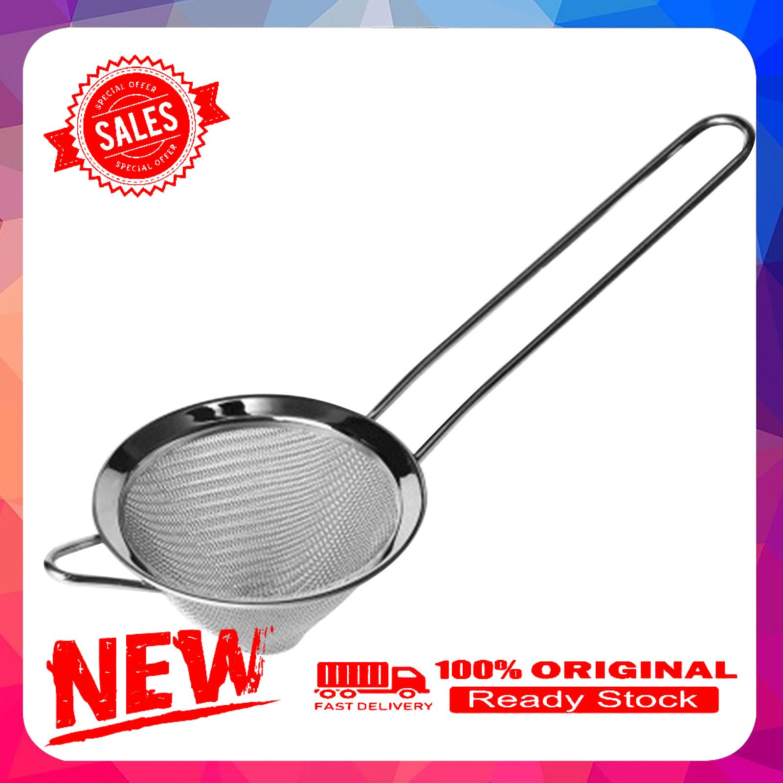 Stainless Steel Cone Shape Soybean Milk Juice Medicine Dregs Mesh Strainer Tool