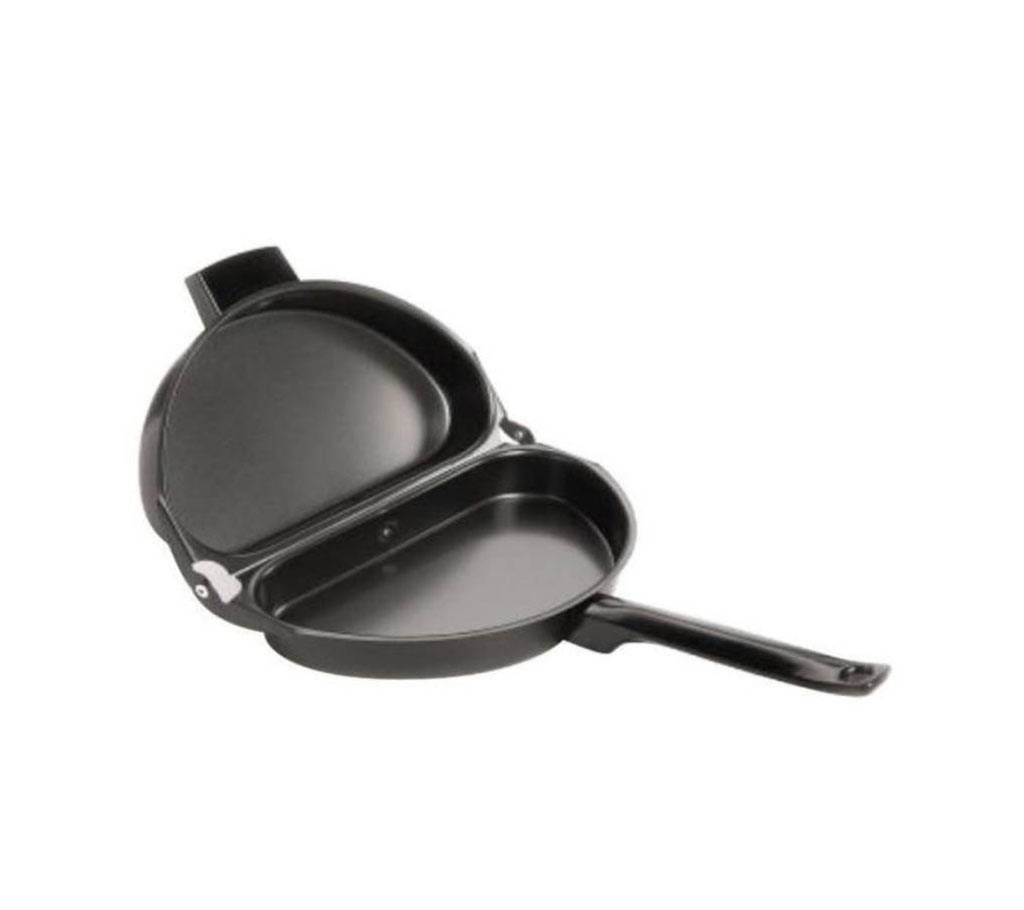 Non sticky folding omelette pan