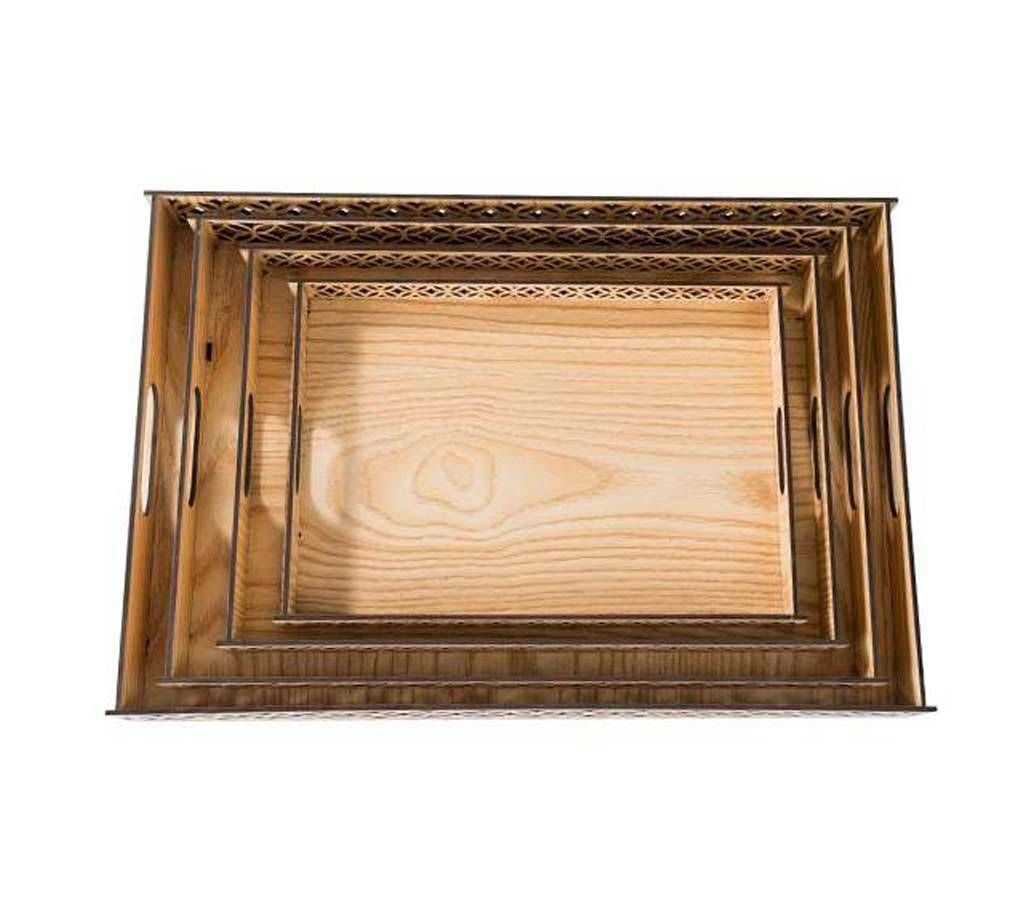 Tea Tray 4 Pcs Set TtMl02-C40