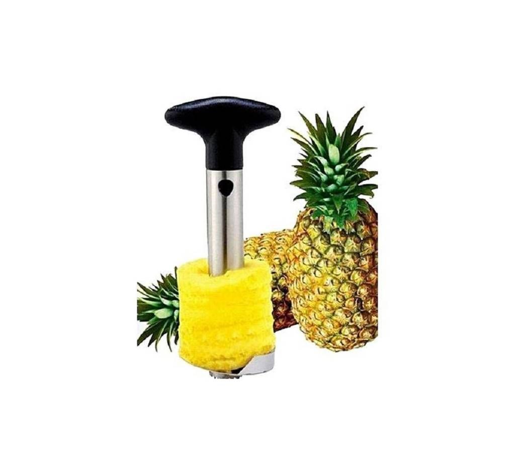 Pineapple Slicer and Peeler - Black and Silver
