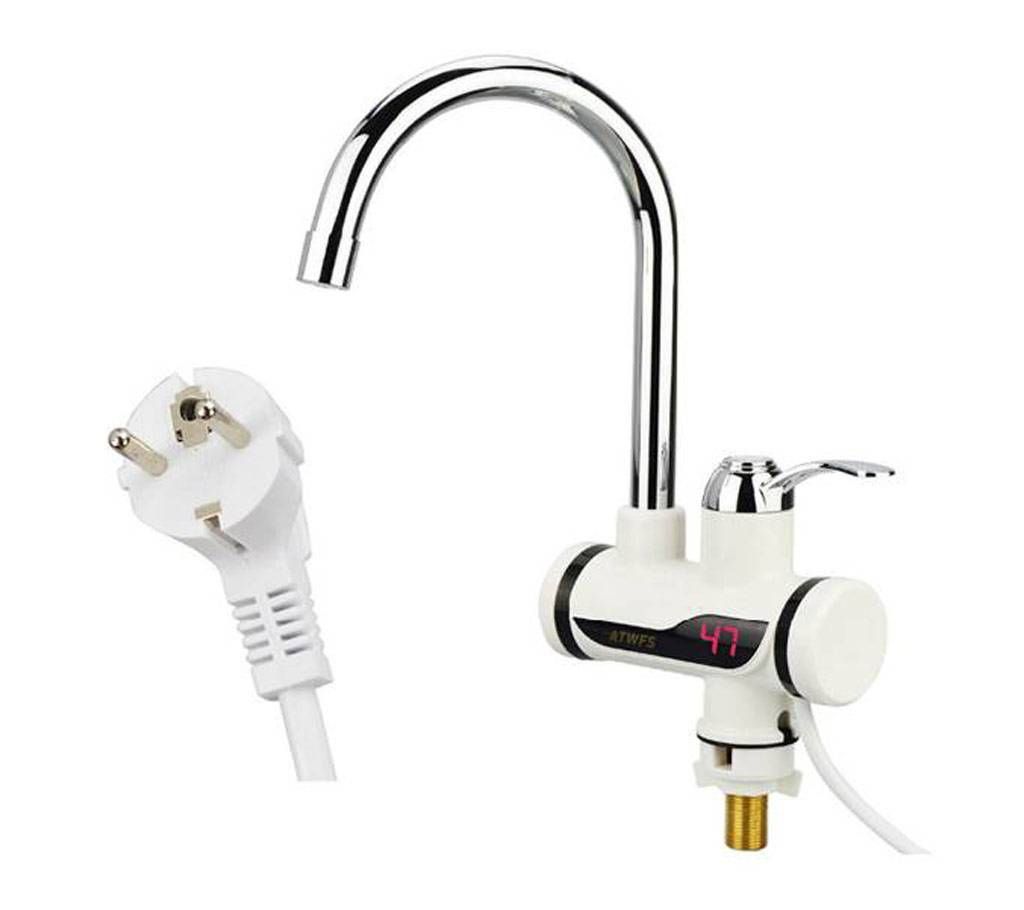 Electric Hot water Tap (Wall) with Digital Display Indicator