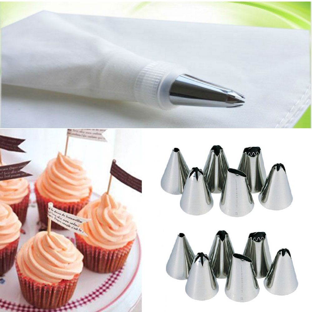 12 PIECE CAKE DECORATION TOOL