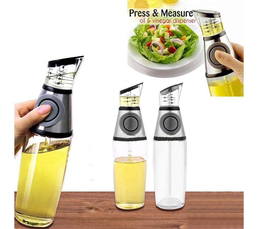 Press & Measure oil dispenser
