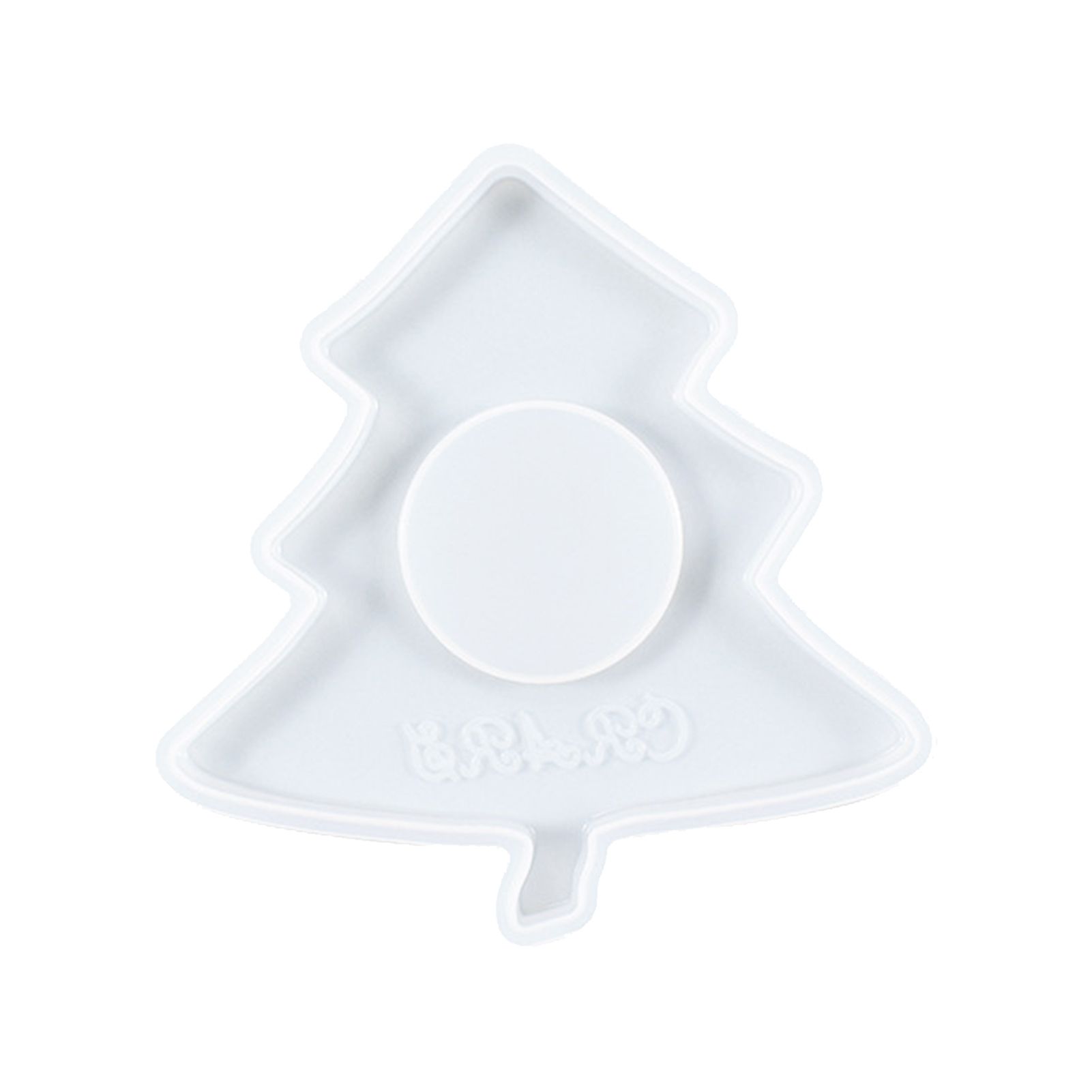 Creative Heart Shape Candle Holder Mold Elastic Non-stick Silicone Handicrafts Mold for Home 