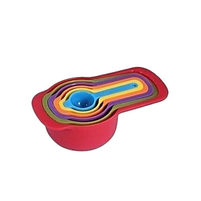 Rainbow Measuring Cup Set 6 Pieces