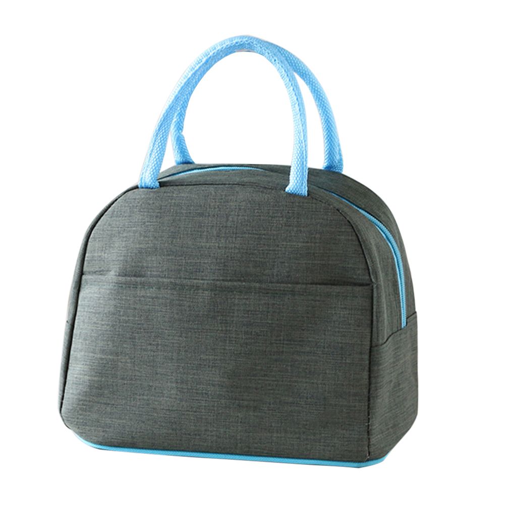 Portable Thermal Insulated Handle Bento Lunch Box Outdoor Picnic Storage Bag