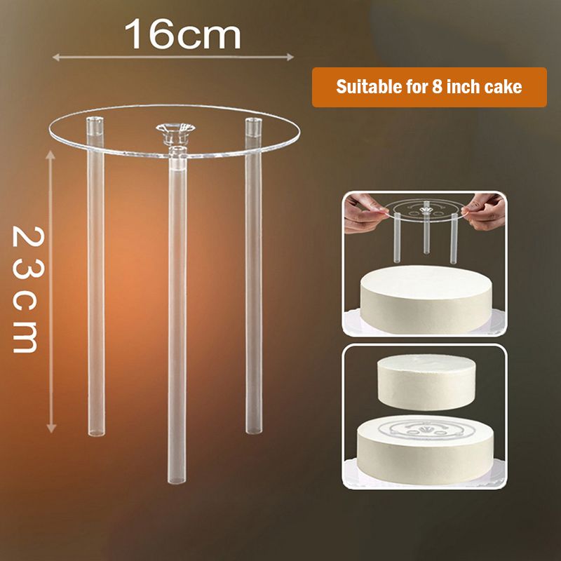 Multi-layer Cake Support Set Frame Practical Cake Stands Round Dessert Support