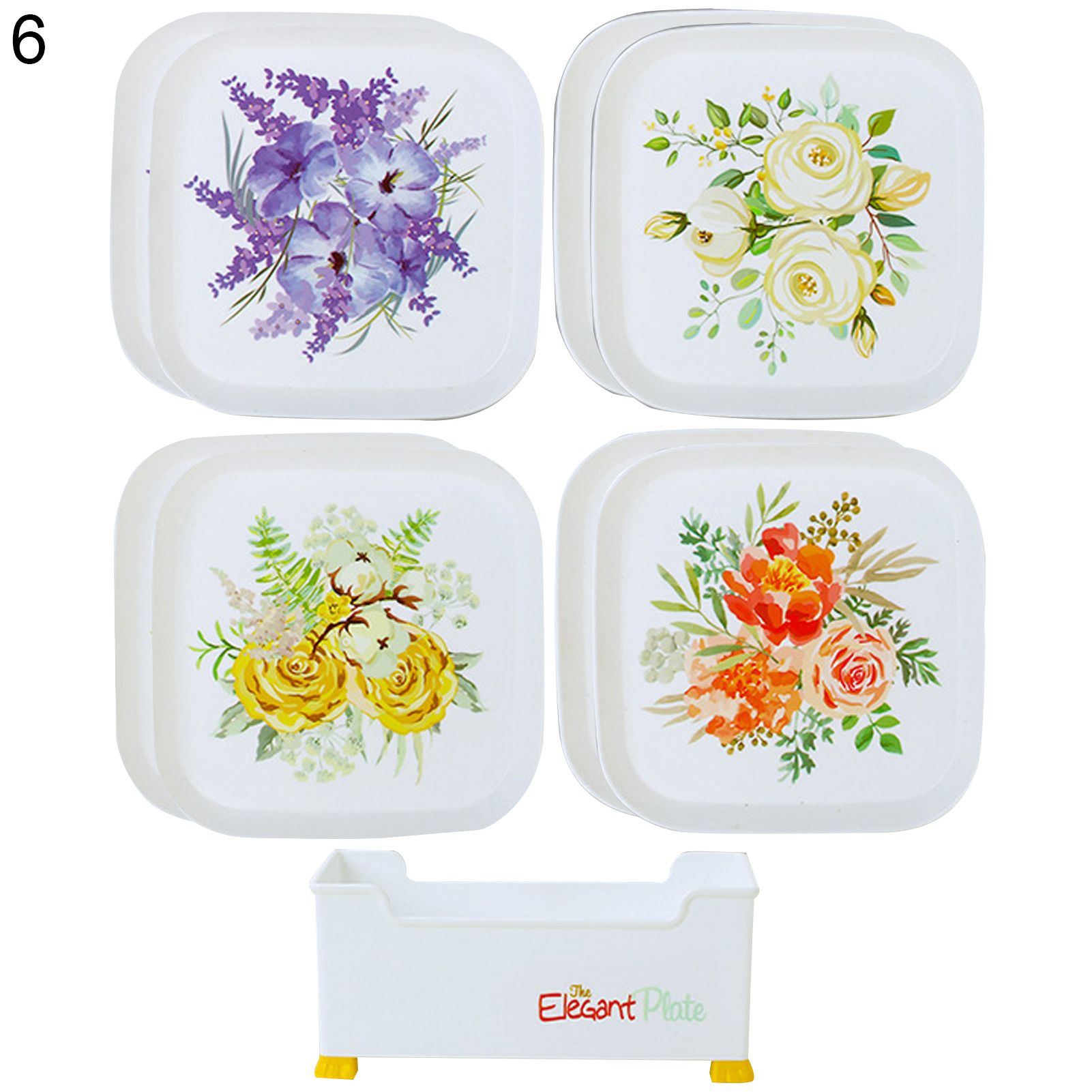 Storage Trays Compt Porle Multi-use Small Serving Trays