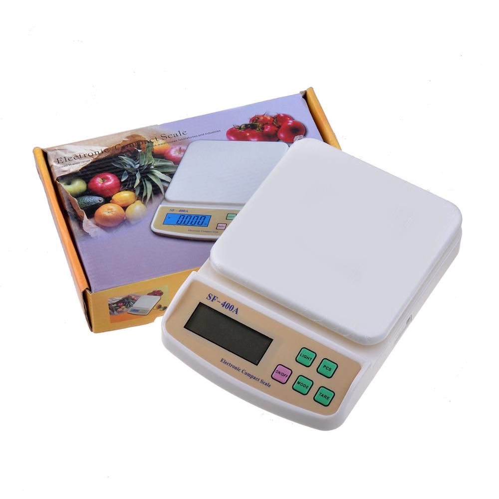 Kitchen Scale - Measure Tools - Electronic Scale Digital – Weight Machine (10kg 1g) Kitchen Scale SF-400A