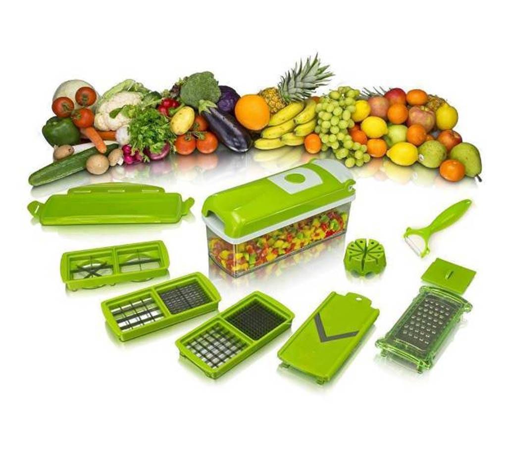 Multi-functional fruit and vegetable slicer