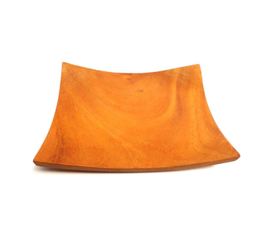 Wooden Platter Square_10x10 cm