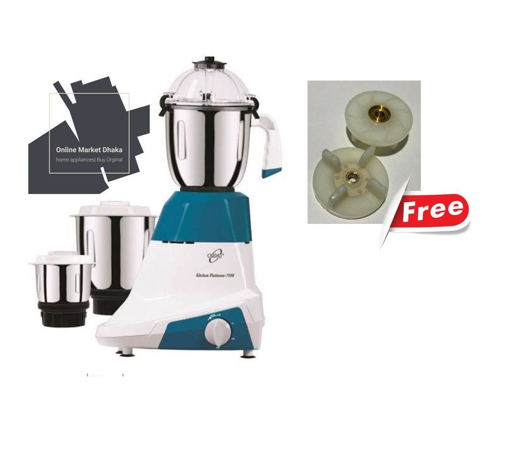 ORPAT KITCHEN PLATINUM   900 watt mixer grinder