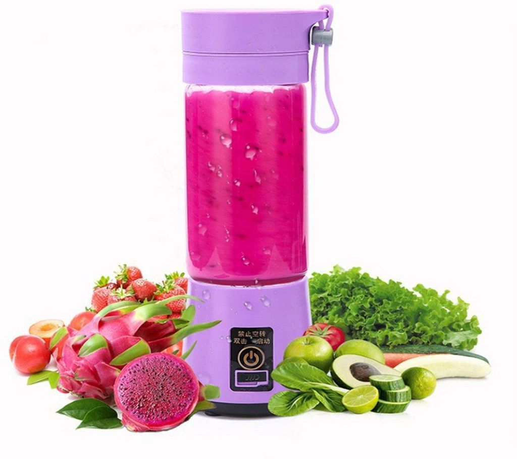 Portable USB Electric Fruit Juicer Handheld Smoothie Maker Rechargeable