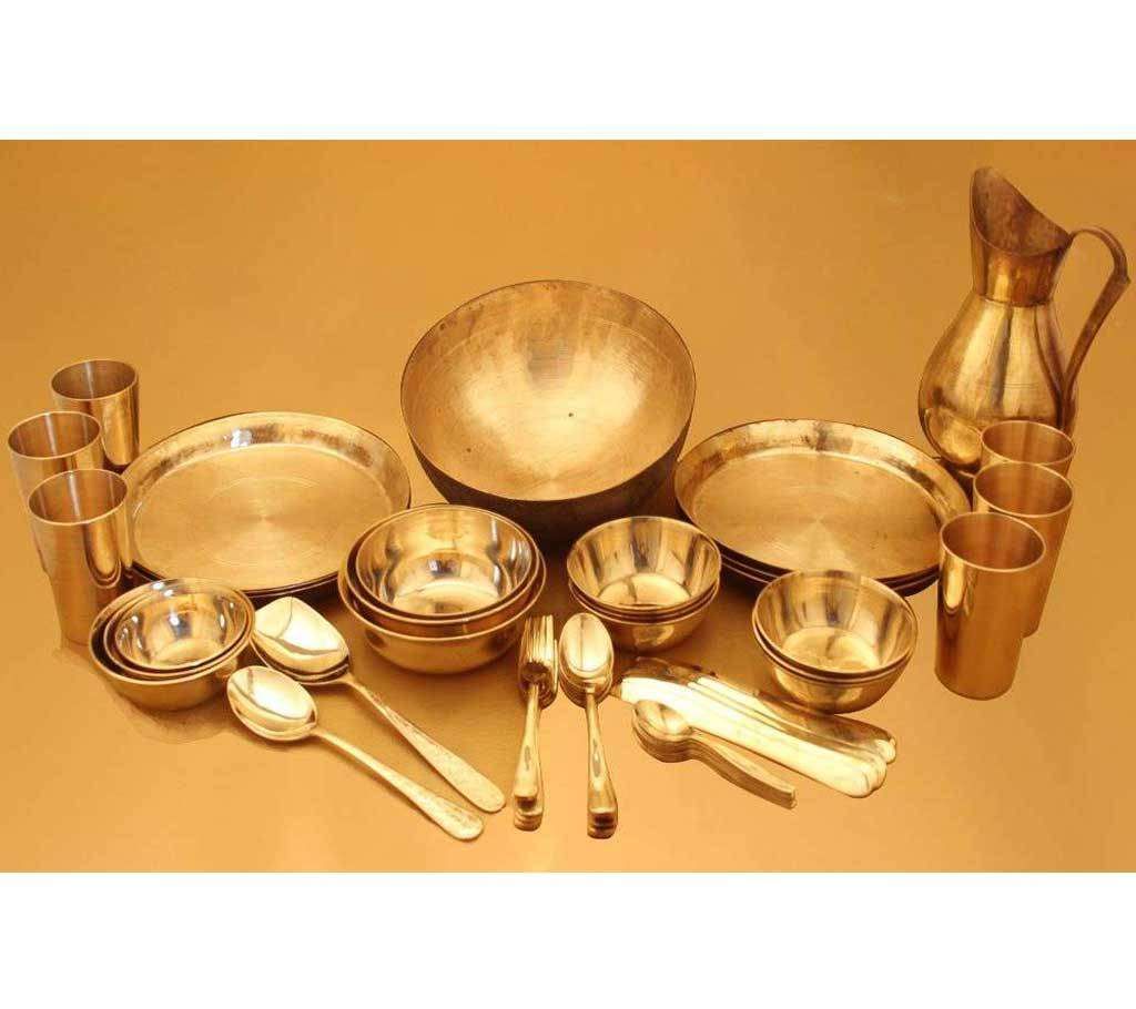 Exclusive Dinner Set Of Brass