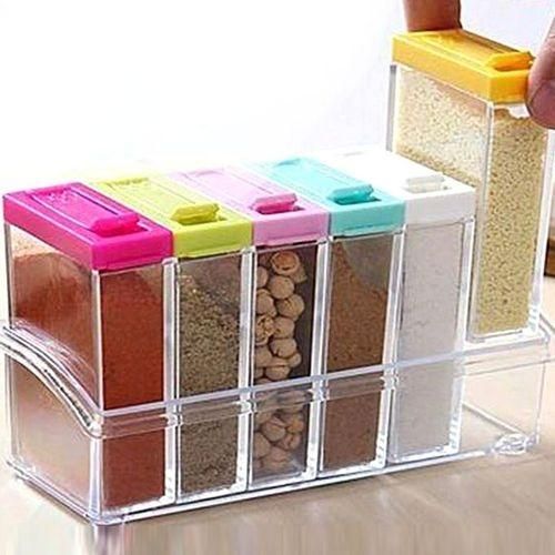 Seasoning Six Piece Set – Multicolor