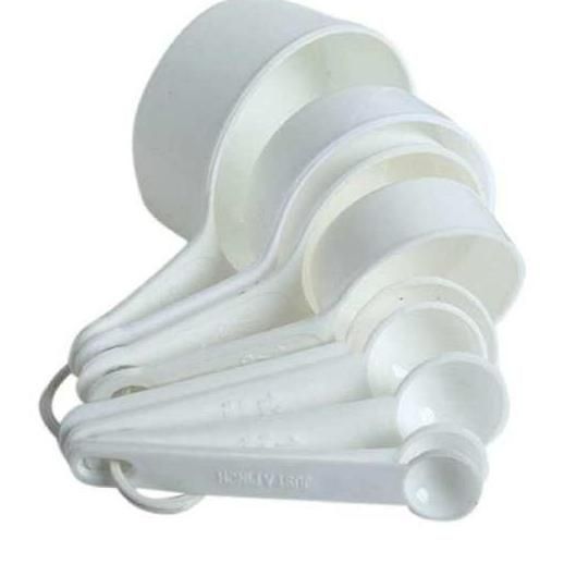 (9PCS) Measurement Cup Set - White