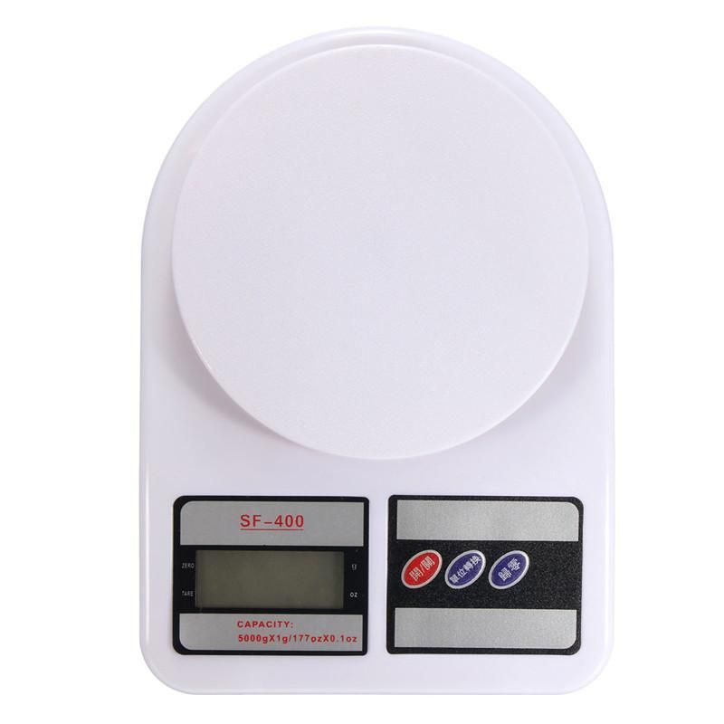 Digital Kitchen Scale 5 KG - White