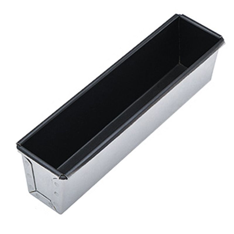 Non-Stick Rectangular Bread Mold Small Toast Box Baking Mold Cake Mold - Silver
