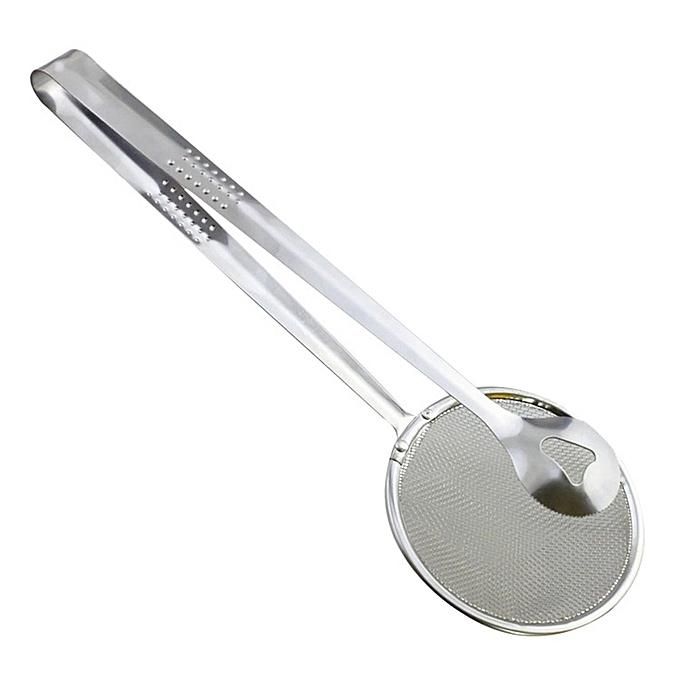 Stainless Steel Net Folder Oil Drain Food Clip Strainer - Kitchen Accessories - Pitha Maker