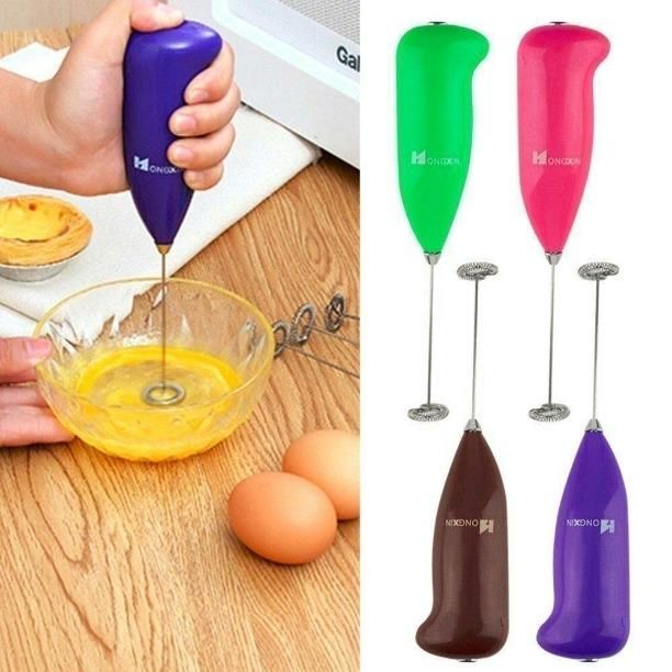 Mini Coffee Milk Drink Electric Handle Mixer Stirrer Whisk Mixer Frother Foamer Egg Beater Kitchen Tools