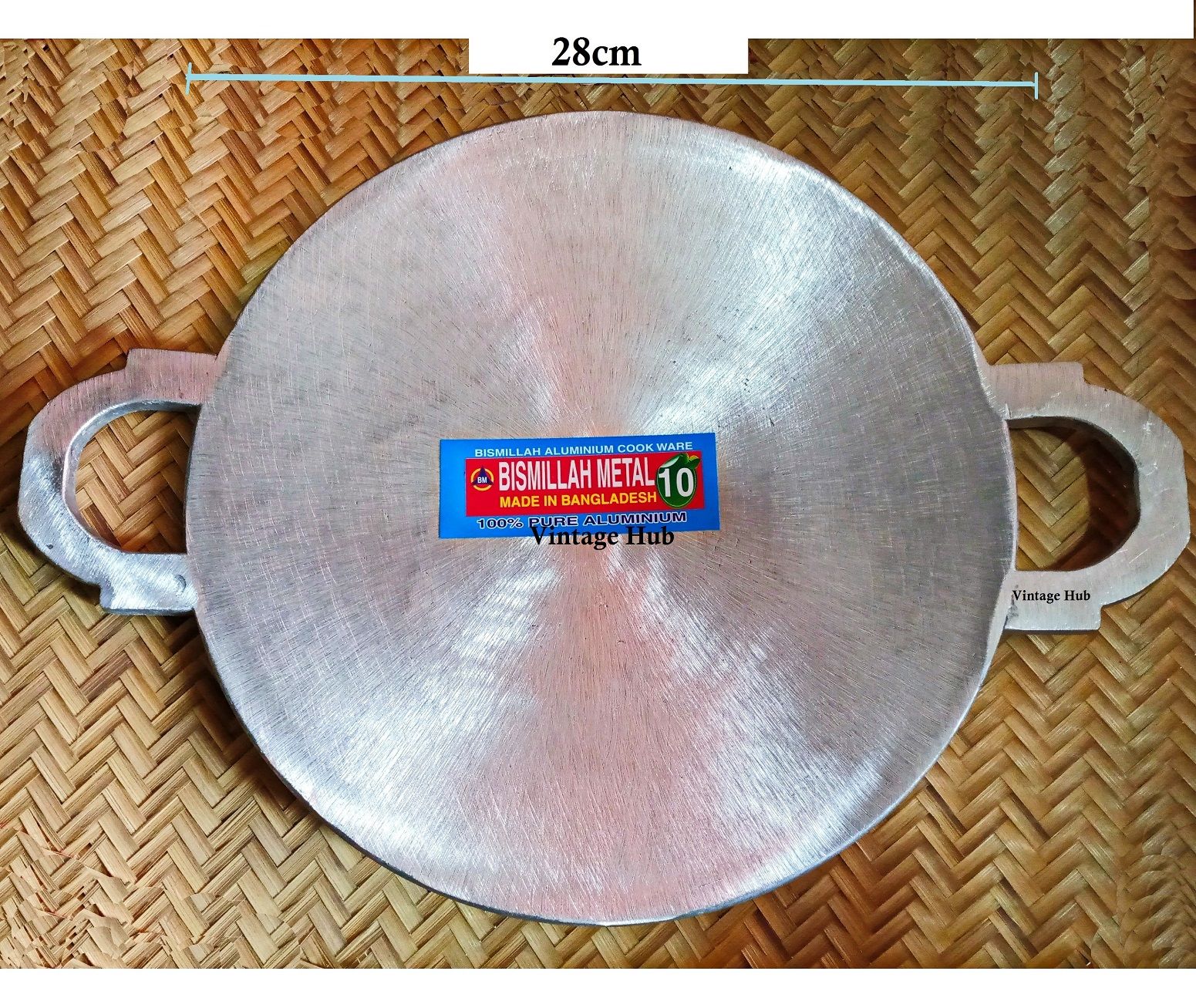 Casting Bread Fry Pan/Tawa 28 cm- 800+gm মোটা কাস্টিং এ্যালোমিনিয়াম তৈরি রুটির তাওয়া