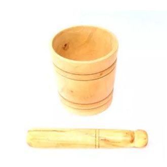 Wooden Haman Dista Big to small| Wood items | Kitchen Tools-Medium 300ml