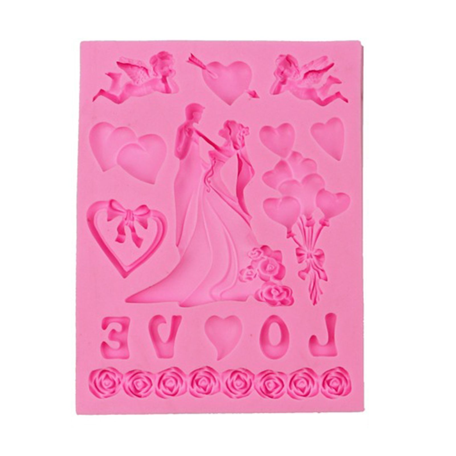 Pastry Mold Porle Beautiful Heart Shape Chocolate Mold