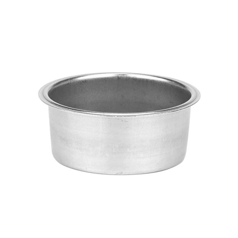 Pressure Cup Filter Coffee Machine Espresso Accessories Detachable Powder Cup Stainless Steel Powder Bowl Basket
