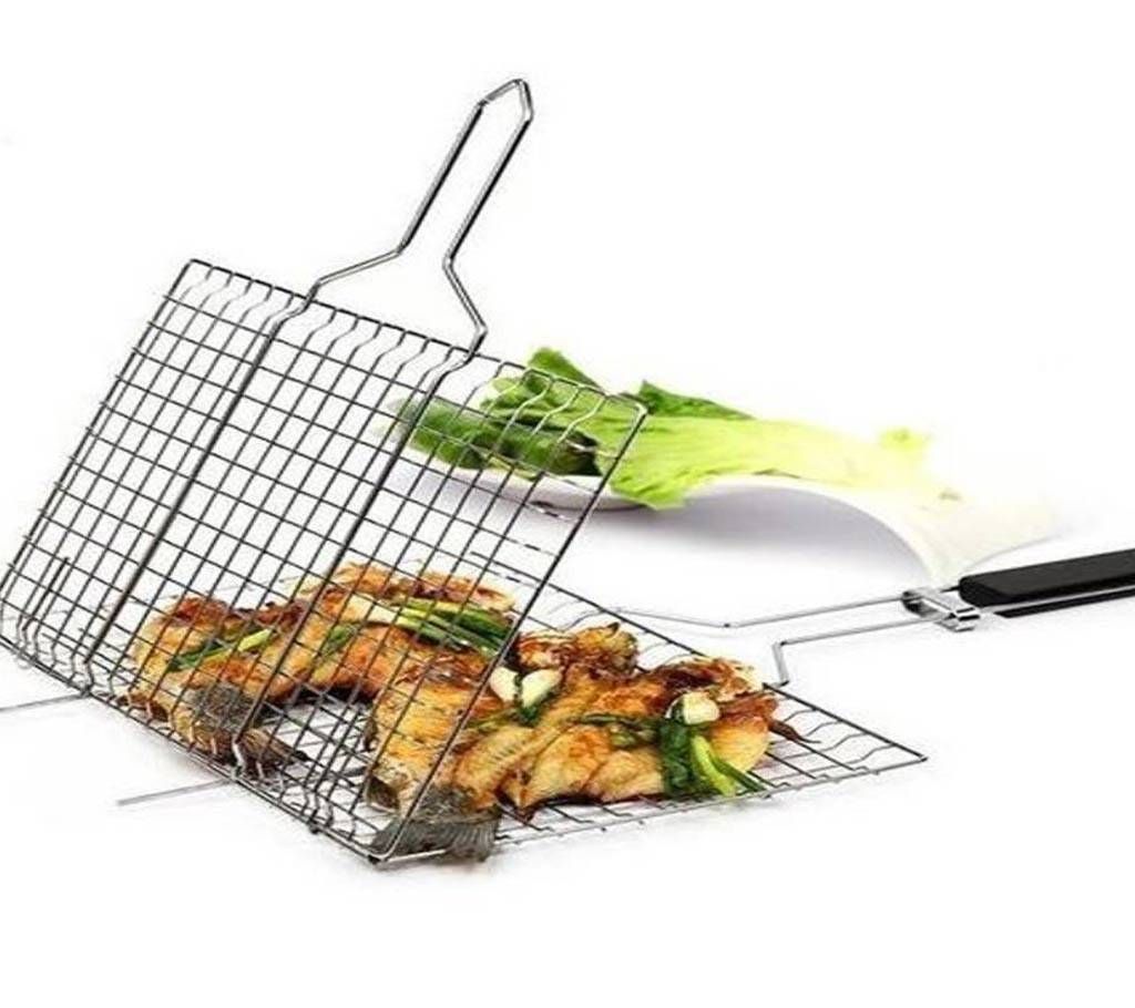 BBQ Net Holder Clip - Silver