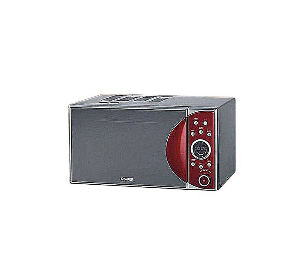Shimizu Microwave Oven - SM90D23EL-DQ - 23L - Silver and Red