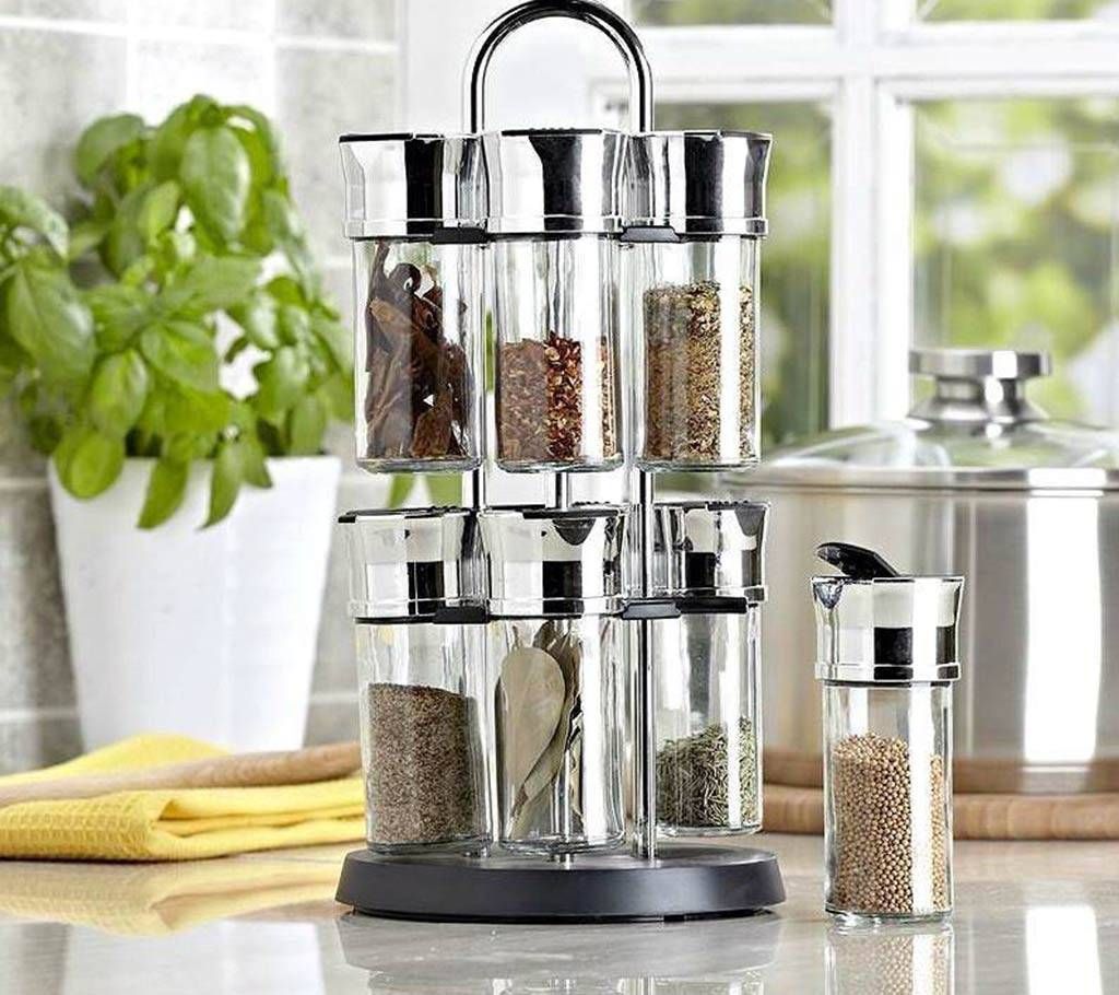 Rotating Spice Jar - 12 Jar 