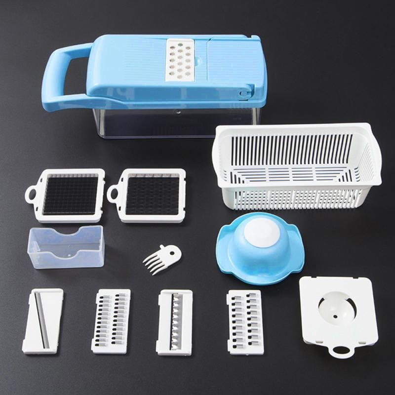 7 in 1 Fruit Cutter Potato Peeler Carrot Cheese Grater Vegetable Slicer Vegetable Cutter Kitchen Accessories Mandoline Slicer-3
