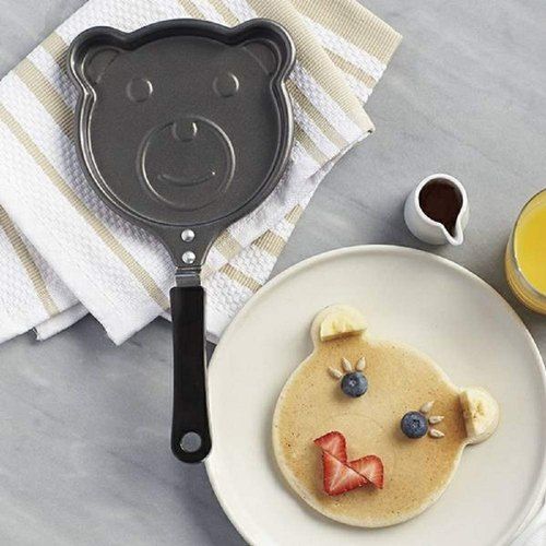 Stainless Steel Lovely Cartoon Shape Non-Stick Small Egg Frying Pan-6