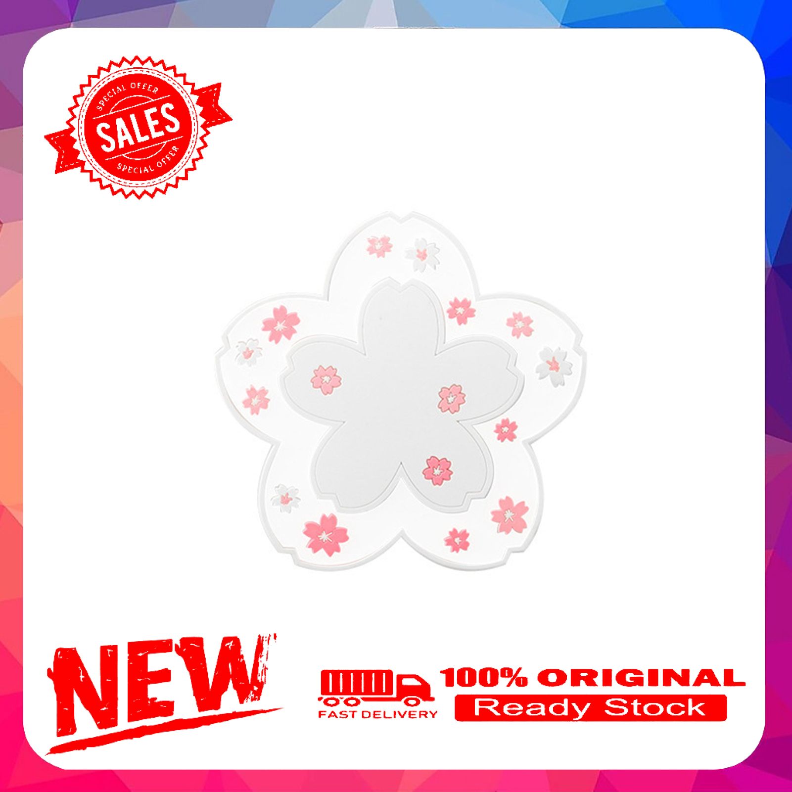 Silicone Table Mat Heart Non-slip Bowl Teacup Cushion Heat Insulation Pan Holder