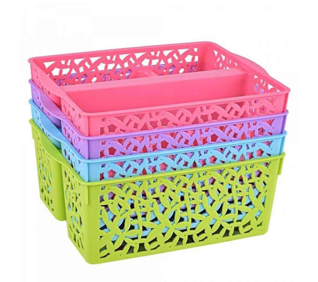 3 COMPARTMENT STORAGE BASKET