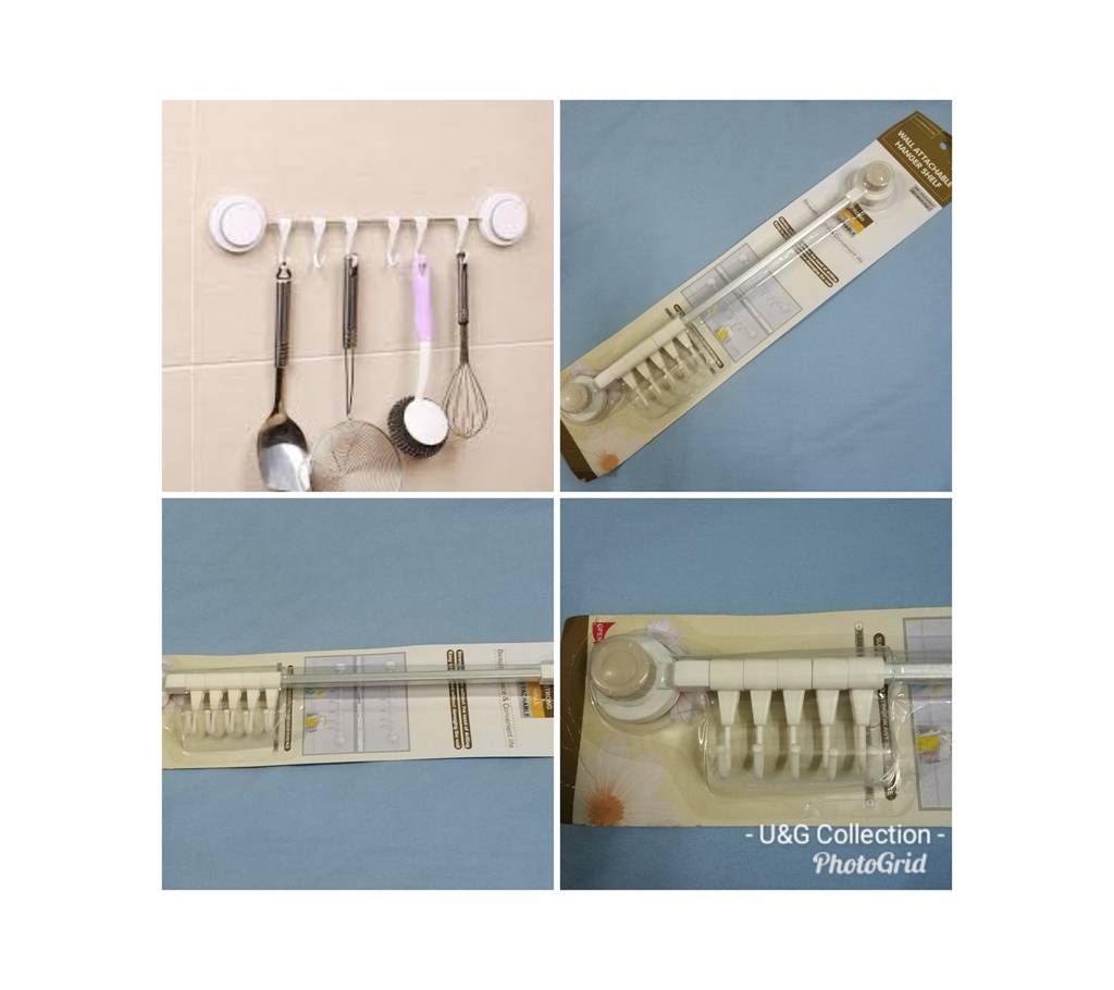 Wall Attachable Hanger Shelf 