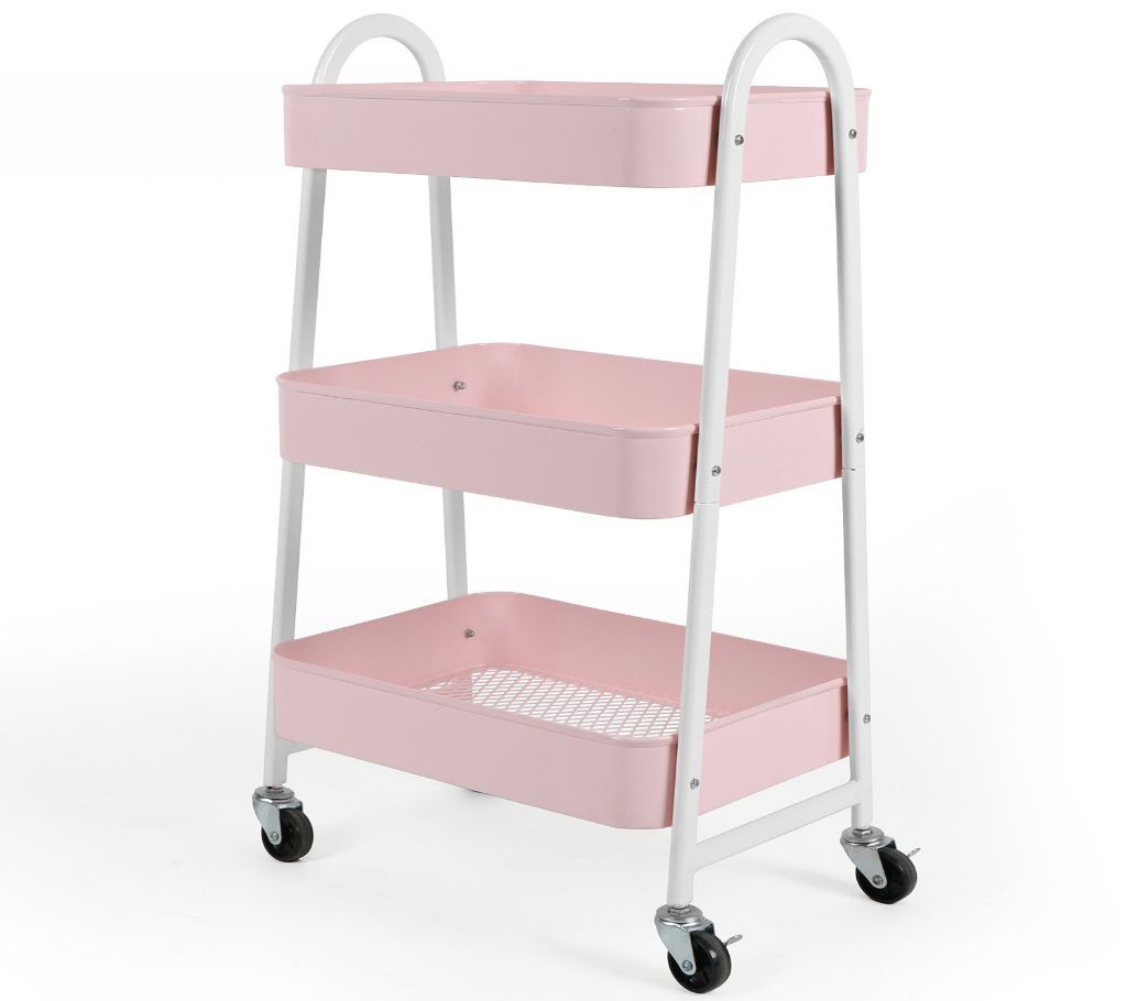 3 Tier Utility Rolling Mobile Cart